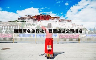 西藏著名旅行社？西藏旅游公司排名