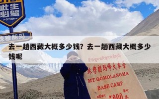 去一趟西藏大概多少钱？去一趟西藏大概多少钱呢