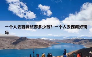 一个人去西藏旅游多少钱？一个人去西藏好玩吗