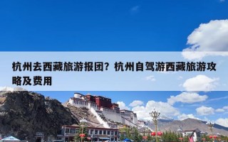 杭州去西藏旅游报团？杭州自驾游西藏旅游攻略及费用
