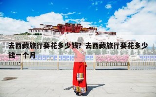 去西藏旅行要花多少钱？去西藏旅行要花多少钱一个月