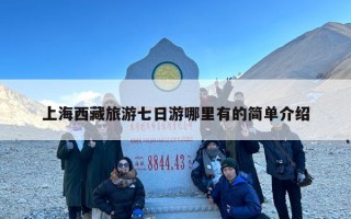 上海西藏旅游七日游哪里有的简单介绍