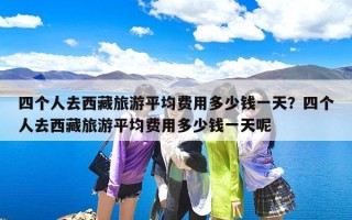 四个人去西藏旅游平均费用多少钱一天？四个人去西藏旅游平均费用多少钱一天呢