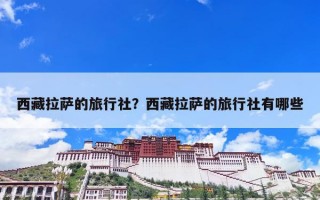 西藏拉萨的旅行社？西藏拉萨的旅行社有哪些