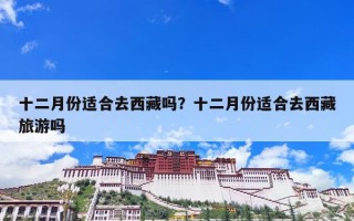 十二月份适合去西藏吗？十二月份适合去西藏旅游吗