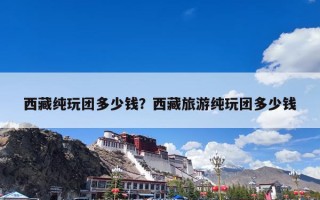 西藏纯玩团多少钱？西藏旅游纯玩团多少钱